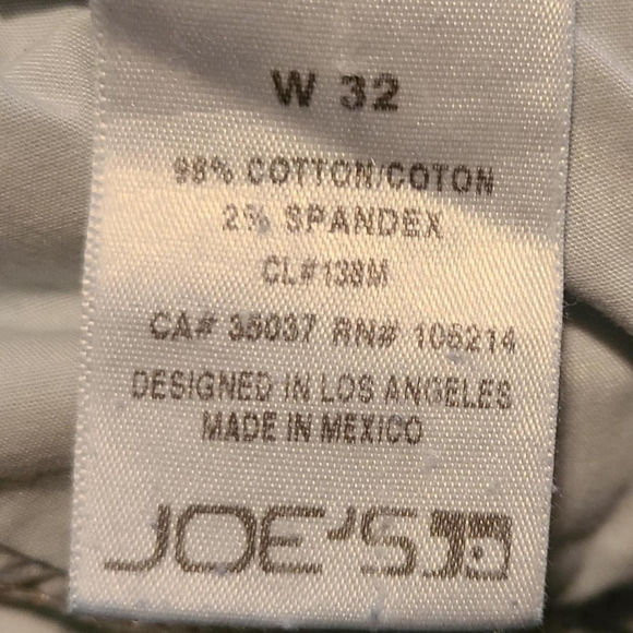 JOE'S ICON SKINNY DARK WASH STRECH DISTROYED DENIM, I SHIP FAST 32x29 - Picture 7 of 8